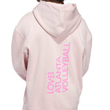adidas Unisex LOVB City Graphics Hoodie – Snug Hood Comfort for Volleyball