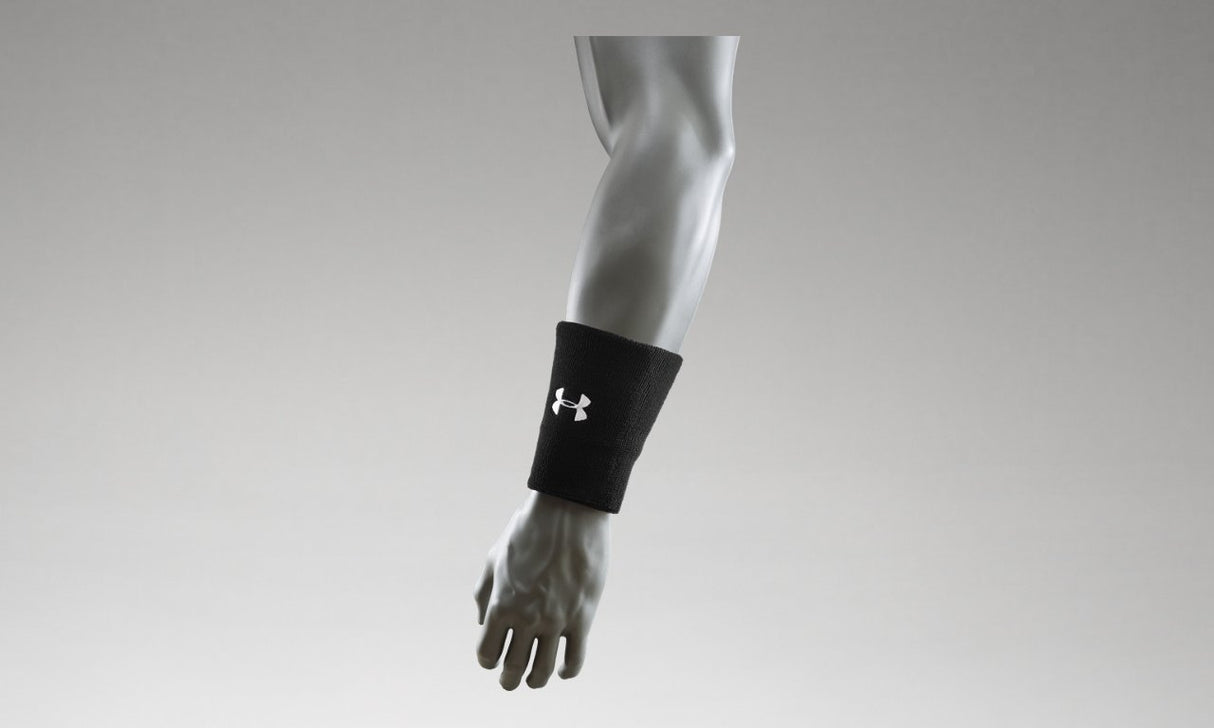 Under Armour Unisex Performance Wristband 2-Pack Accessories - Moisture Wicking