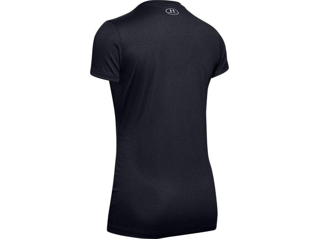 Under Armour Women's Tech V-Neck T-Shirt - Quick-Drying and Ultra-Soft Fabric