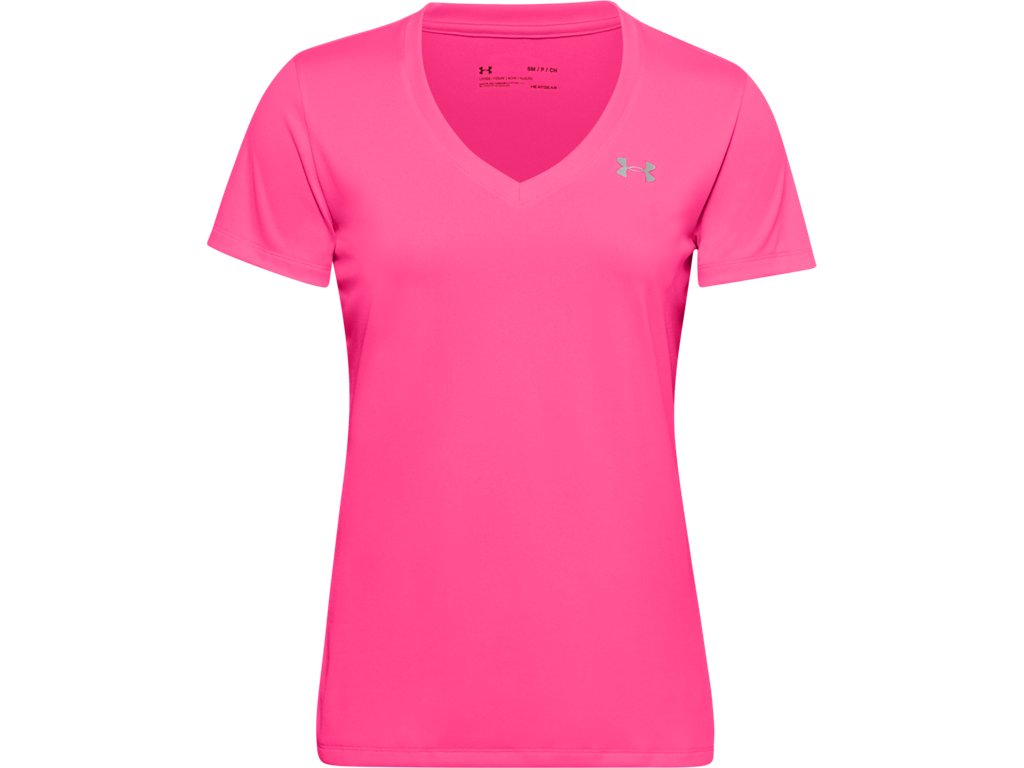 Under Armour Women's Tech V-Neck T-Shirt - Quick-Drying and Ultra-Soft Fabric