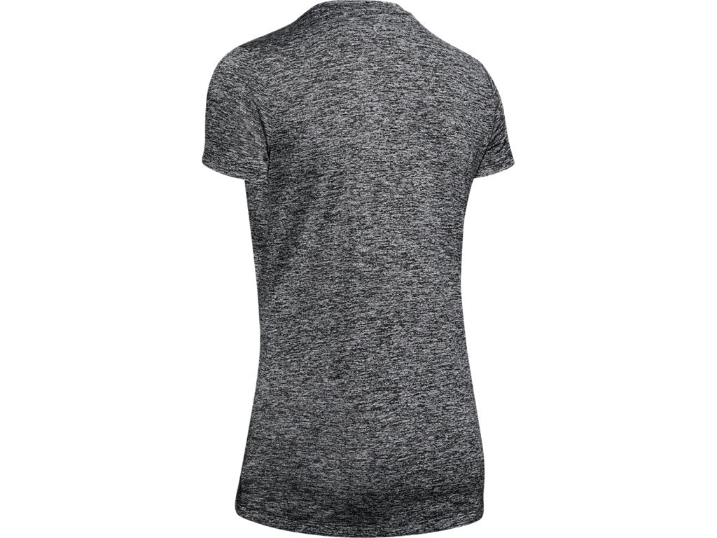 Under Armour Womens Tech Twist V-Neck Short Sleeve Shirt - Quick-Drying and Ultra-Soft