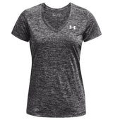 Under Armour Womens Tech Twist V-Neck Short Sleeve Shirt - Quick-Drying and Ultra-Soft