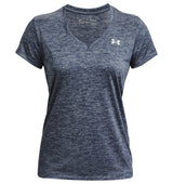 Under Armour Womens Tech Twist V-Neck Short Sleeve Shirt - Quick-Drying and Ultra-Soft