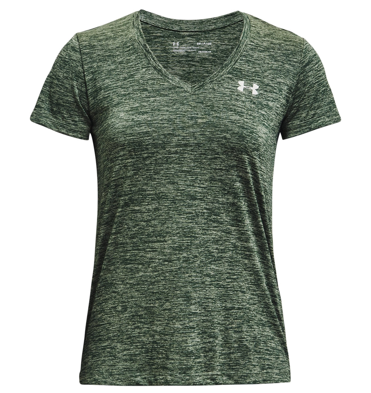Under Armour Womens Tech Twist V-Neck Short Sleeve Shirt - Quick-Drying and Ultra-Soft