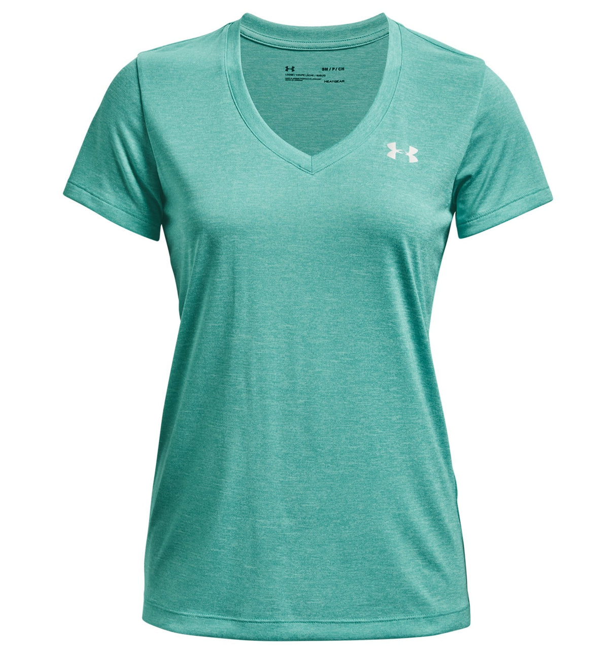 Under Armour Womens Tech Twist V-Neck Short Sleeve Shirt - Quick-Drying and Ultra-Soft