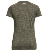 Under Armour Womens Tech Twist V-Neck Short Sleeve Shirt - Quick-Drying and Ultra-Soft