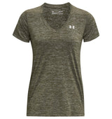 Under Armour Womens Tech Twist V-Neck Short Sleeve Shirt - Quick-Drying and Ultra-Soft
