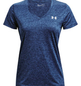 Under Armour Womens Tech Twist V-Neck Short Sleeve Shirt - Quick-Drying and Ultra-Soft