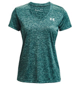 Under Armour Womens Tech Twist V-Neck Short Sleeve Shirt - Quick-Drying and Ultra-Soft