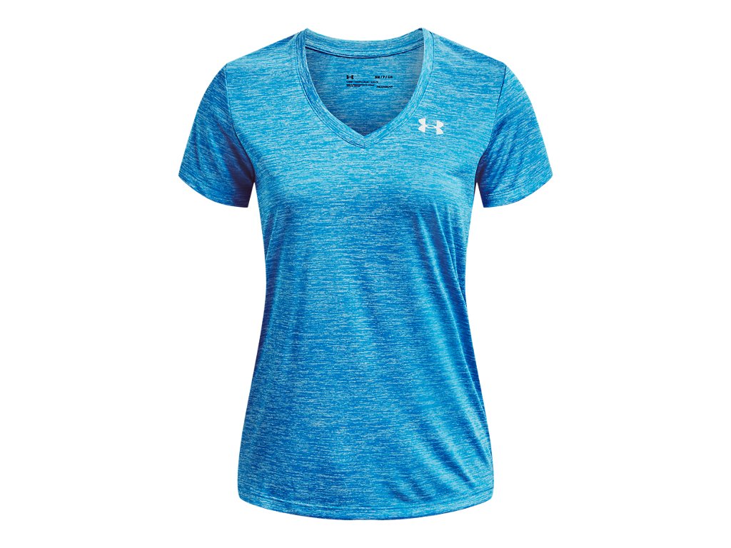 Under Armour Womens Tech Twist V-Neck Short Sleeve Shirt - Quick-Drying and Ultra-Soft