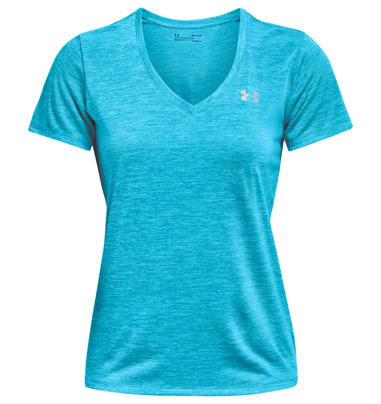 Under Armour Womens Tech Twist V-Neck Short Sleeve Shirt - Quick-Drying and Ultra-Soft