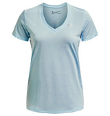 Under Armour Womens Tech Twist V-Neck Short Sleeve Shirt - Quick-Drying and Ultra-Soft