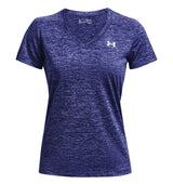 Under Armour Womens Tech Twist V-Neck Short Sleeve Shirt - Quick-Drying and Ultra-Soft