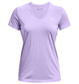 Under Armour Womens Tech Twist V-Neck Short Sleeve Shirt - Quick-Drying and Ultra-Soft