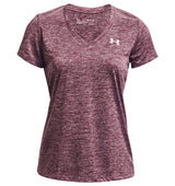 Under Armour Womens Tech Twist V-Neck Short Sleeve Shirt - Quick-Drying and Ultra-Soft