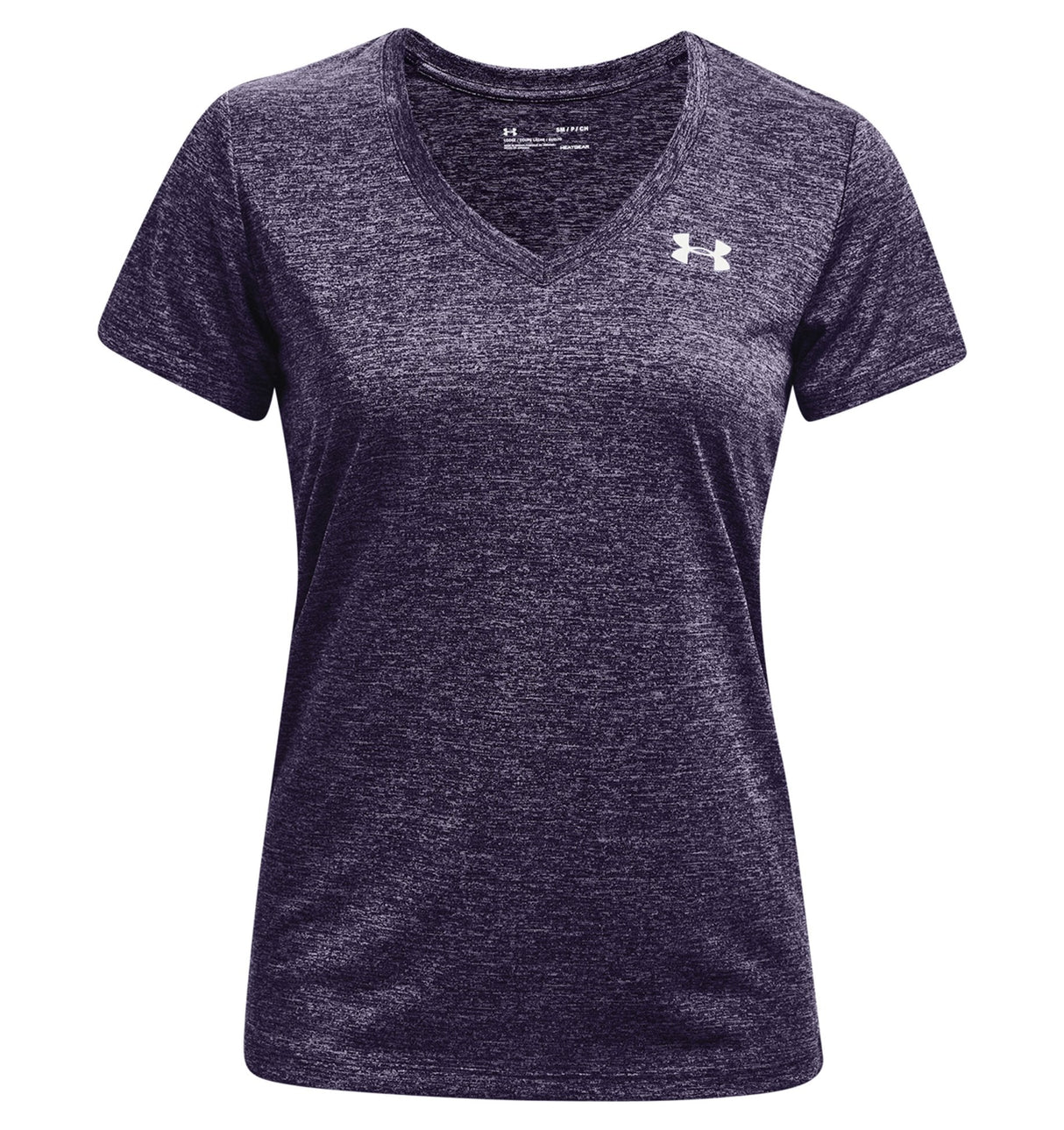 Under Armour Womens Tech Twist V-Neck Short Sleeve Shirt - Quick-Drying and Ultra-Soft