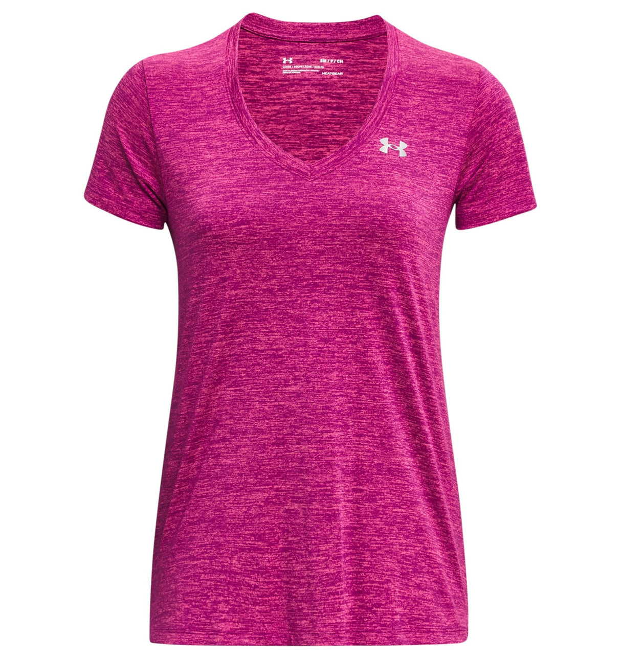 Under Armour Womens Tech Twist V-Neck Short Sleeve Shirt - Quick-Drying and Ultra-Soft