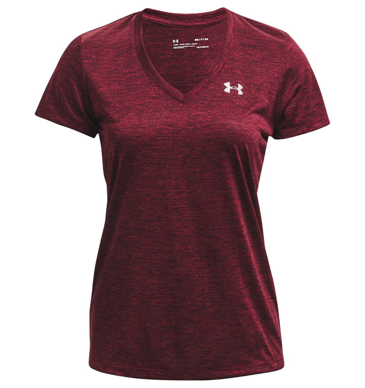 Under Armour Womens Tech Twist V-Neck Short Sleeve Shirt - Quick-Drying and Ultra-Soft