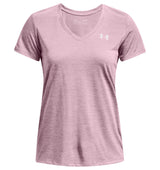 Under Armour Womens Tech Twist V-Neck Short Sleeve Shirt - Quick-Drying and Ultra-Soft