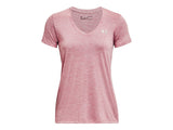 Under Armour Womens Tech Twist V-Neck Short Sleeve Shirt - Quick-Drying and Ultra-Soft