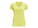 Under Armour Womens Tech Twist V-Neck Short Sleeve Shirt - Quick-Drying and Ultra-Soft