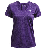 Under Armour Womens Tech Twist V-Neck Short Sleeve Shirt - Quick-Drying and Ultra-Soft