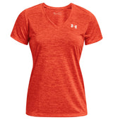 Under Armour Womens Tech Twist V-Neck Short Sleeve Shirt - Quick-Drying and Ultra-Soft