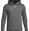 Under Armour Boys Hustle Fleece Hoodie - Ultra-Soft Cotton-Blend