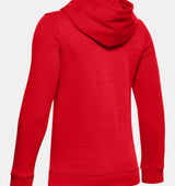 Under Armour Boys Hustle Fleece Hoodie - Ultra-Soft Cotton-Blend
