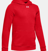 Under Armour Boys Hustle Fleece Hoodie - Ultra-Soft Cotton-Blend