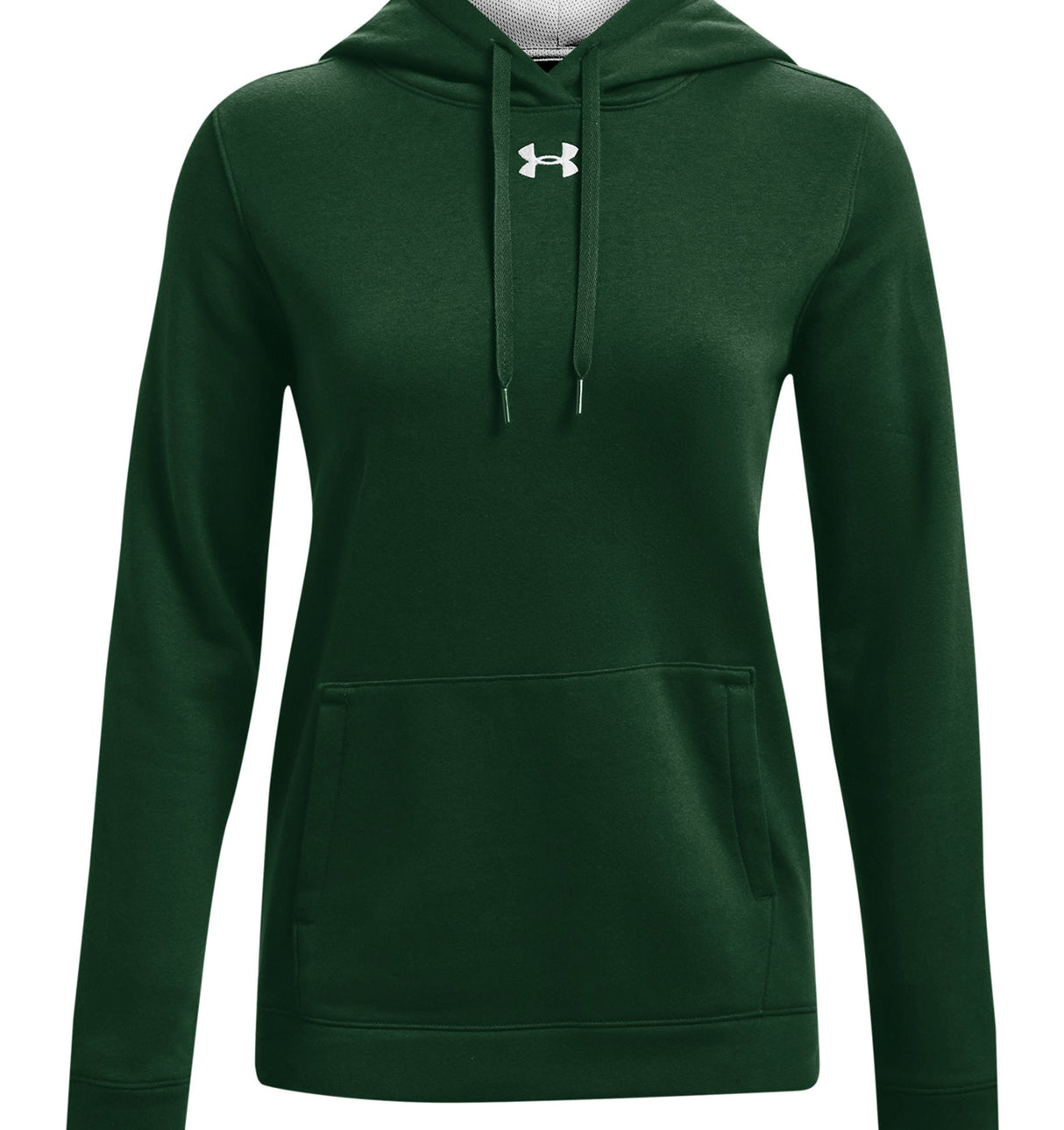 Under Armour Womens Hustle Fleece Hoodie - Ultra-Soft with Adjustable Drawcords