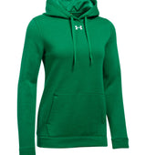Under Armour Womens Hustle Fleece Hoodie - Ultra-Soft with Adjustable Drawcords