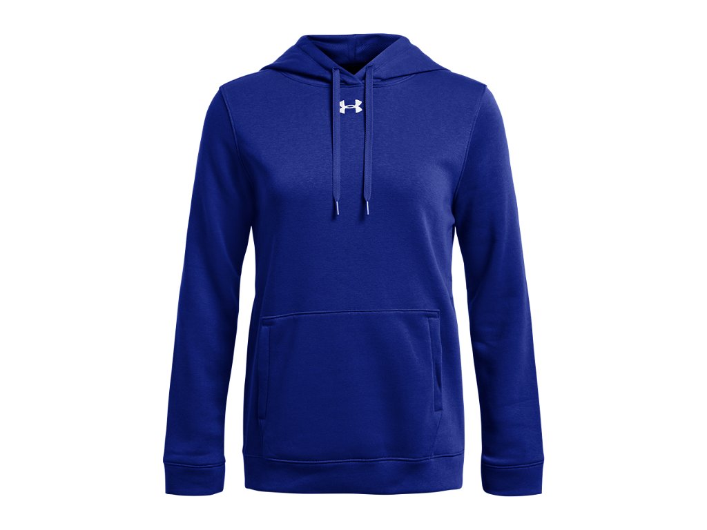 Under Armour Womens Hustle Fleece Hoodie - Ultra-Soft with Adjustable Drawcords