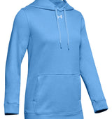 Under Armour Womens Hustle Fleece Hoodie - Ultra-Soft with Adjustable Drawcords