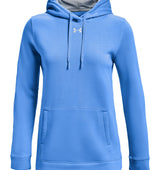 Under Armour Womens Hustle Fleece Hoodie - Ultra-Soft with Adjustable Drawcords