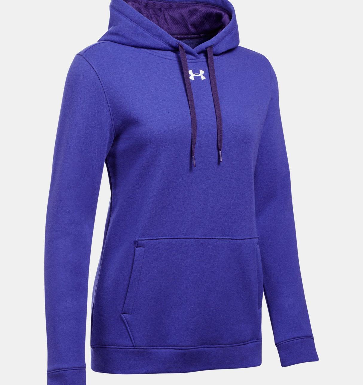 Under Armour Womens Hustle Fleece Hoodie - Ultra-Soft with Adjustable Drawcords