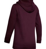Under Armour Womens Hustle Fleece Hoodie - Ultra-Soft with Adjustable Drawcords