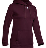 Under Armour Womens Hustle Fleece Hoodie - Ultra-Soft with Adjustable Drawcords