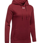 Under Armour Womens Hustle Fleece Hoodie - Ultra-Soft with Adjustable Drawcords