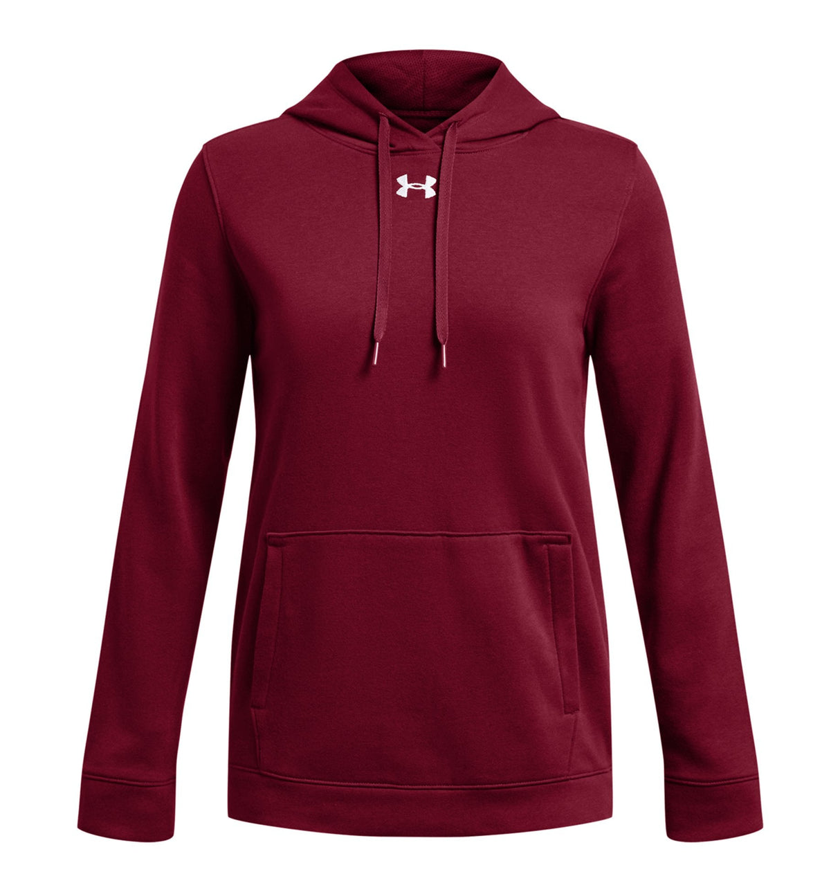 Under Armour Womens Hustle Fleece Hoodie - Ultra-Soft with Adjustable Drawcords