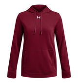 Under Armour Womens Hustle Fleece Hoodie - Ultra-Soft with Adjustable Drawcords