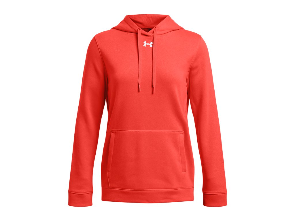 Under Armour Womens Hustle Fleece Hoodie - Ultra-Soft with Adjustable Drawcords