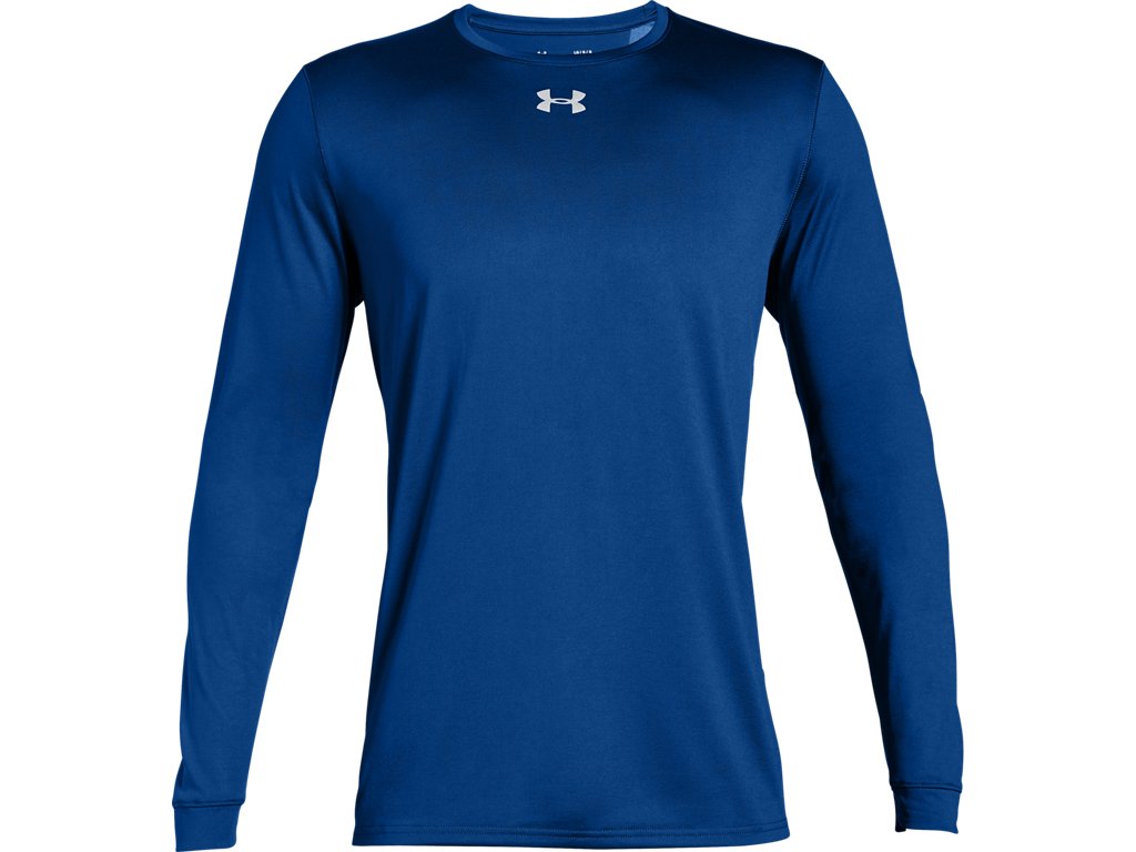 Under Armour Mens Locker 2.0 Long Sleeve Shirt - Quick-Drying Tech Fabric