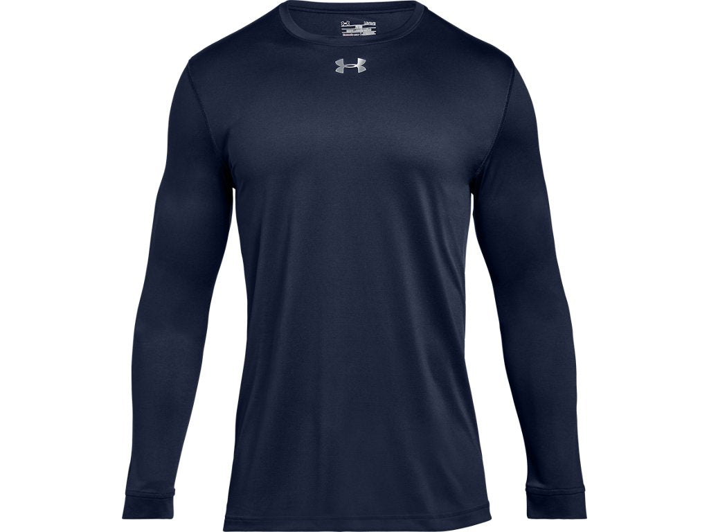 Under Armour Mens Locker 2.0 Long Sleeve Shirt - Quick-Drying Tech Fabric