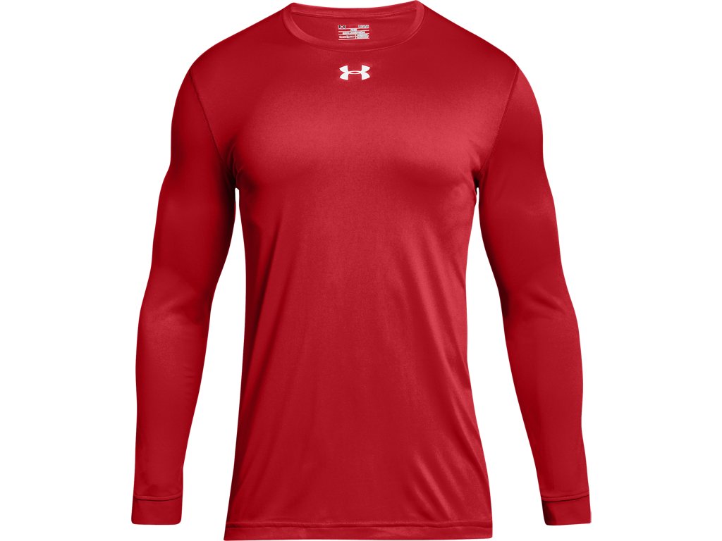 Under Armour Mens Locker 2.0 Long Sleeve Shirt - Quick-Drying Tech Fabric