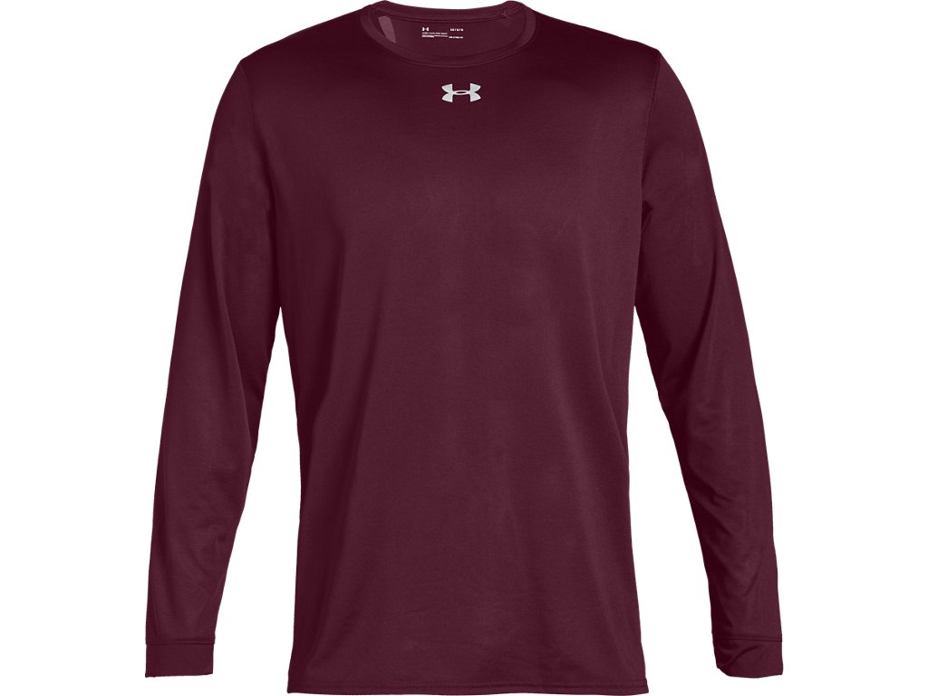 Under Armour Mens Locker 2.0 Long Sleeve Shirt - Quick-Drying Tech Fabric