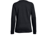 Under Armour Womens Hustle Fleece Crew Apparel - 4-Way Stretch Material