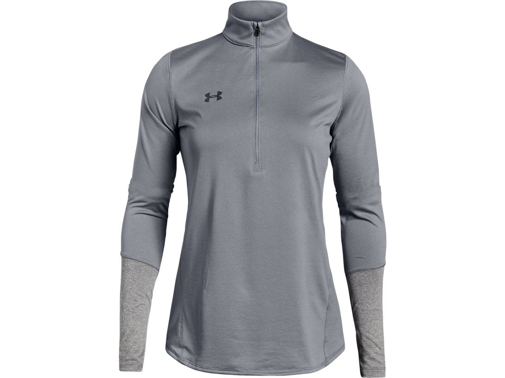 Under Armour Womens Locker Half Zip Apparel - Quick-Drying with Anti-Odor Technology