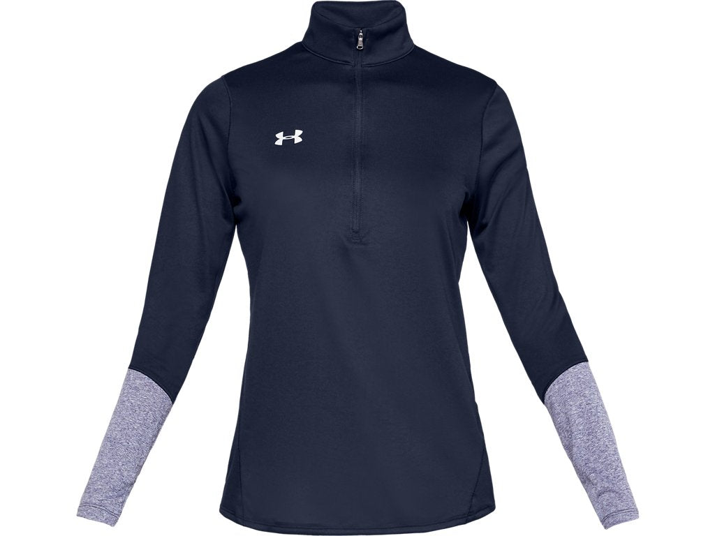 Under Armour Womens Locker Half Zip Apparel - Quick-Drying with Anti-Odor Technology