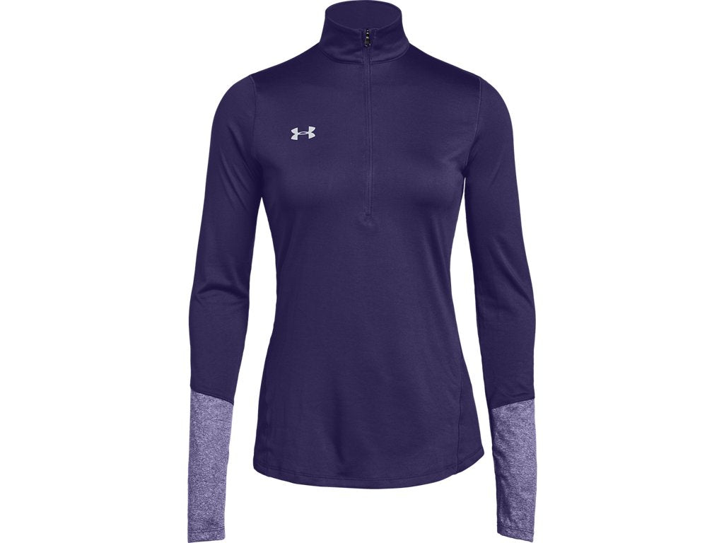 Under Armour Womens Locker Half Zip Apparel - Quick-Drying with Anti-Odor Technology